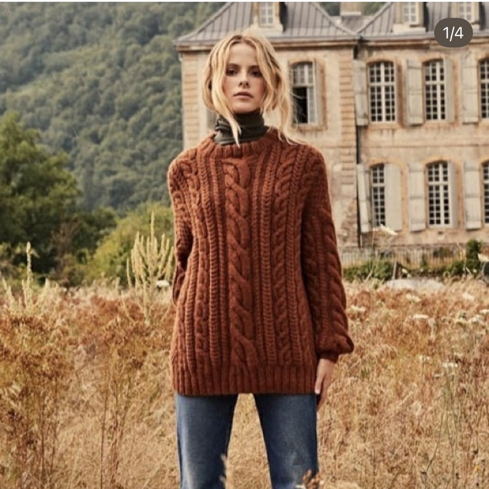 DOEN PERSIMMON SWEATER XS/ S